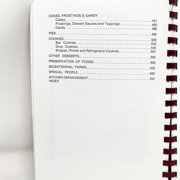 Country Treasures Recipes -  Virginia Farm Bureau Kitchens Cookbook  1994 - Picture 5 of 16